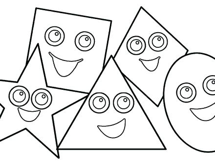 Shapes Coloring Pages For Kindergarten at GetDrawings | Free download