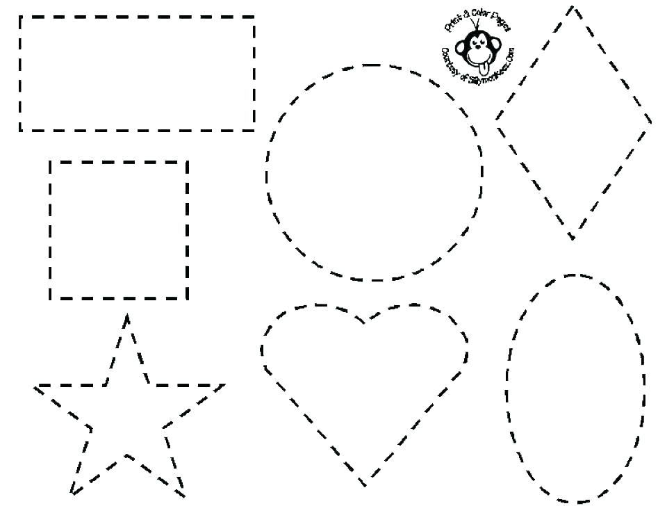 Shapes Coloring Pages For Preschoolers At Getdrawings Free Download