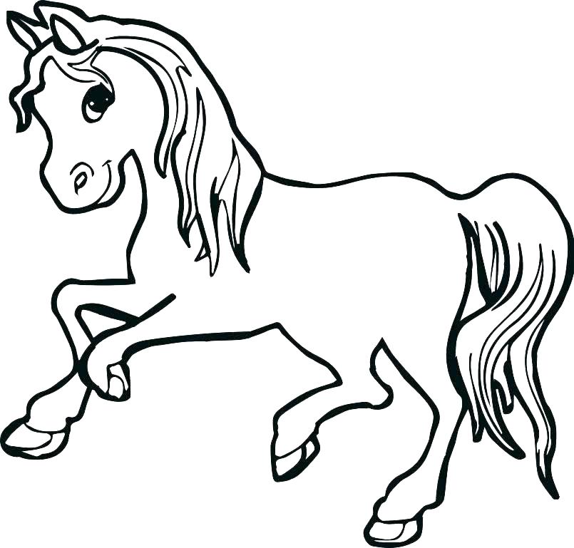 Shire Horse Coloring Pages at GetDrawings | Free download
