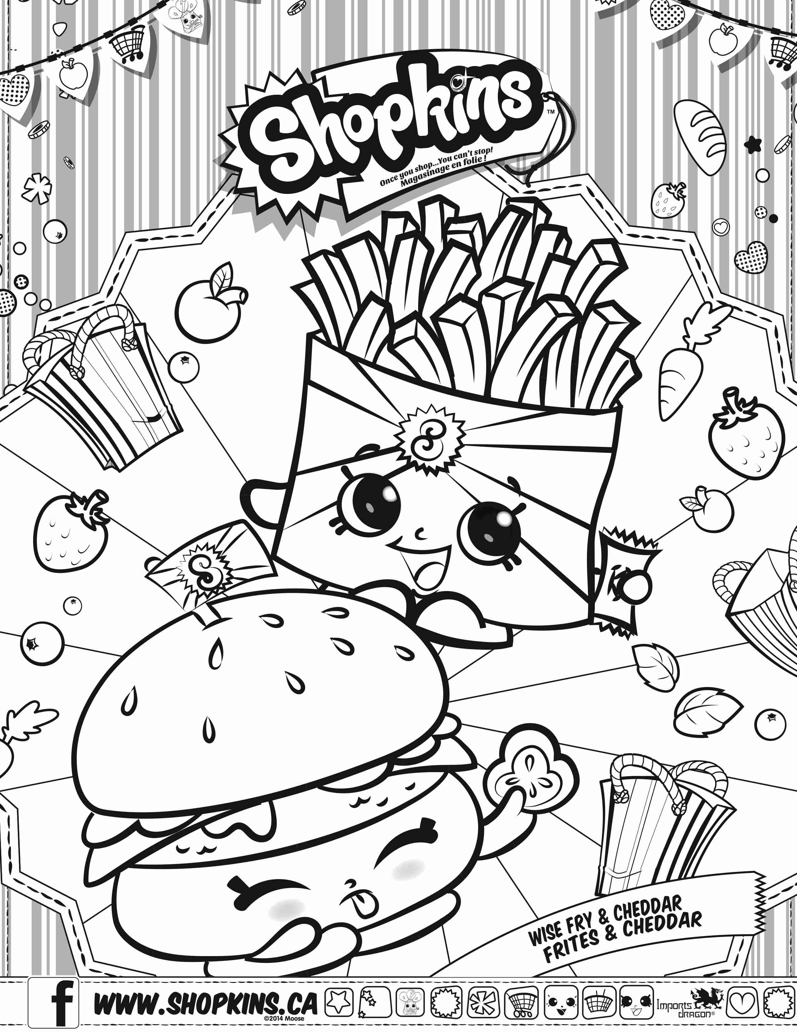 Shopkins Characters Wobbles Coloring Pages at GetDrawings Free download