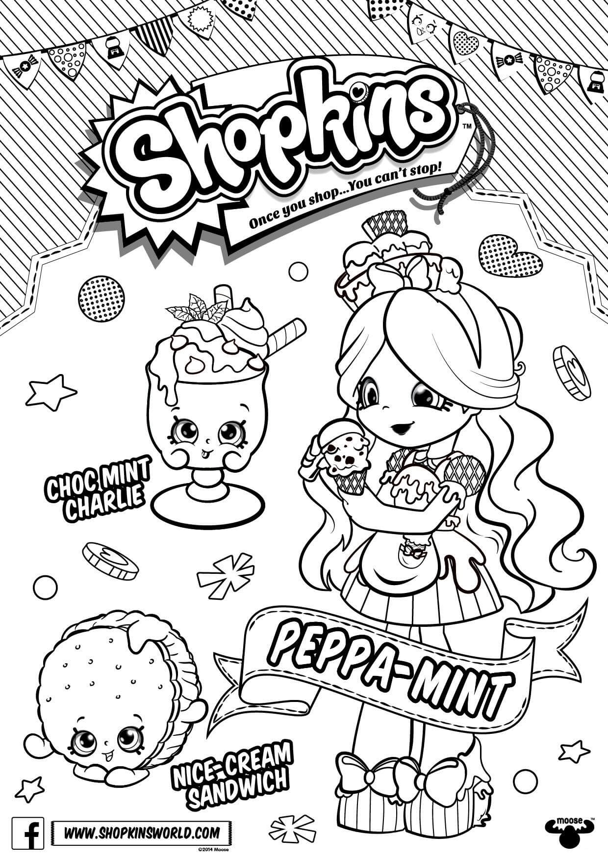 Shopkins Coloring Pages Shoppies at GetDrawings | Free download