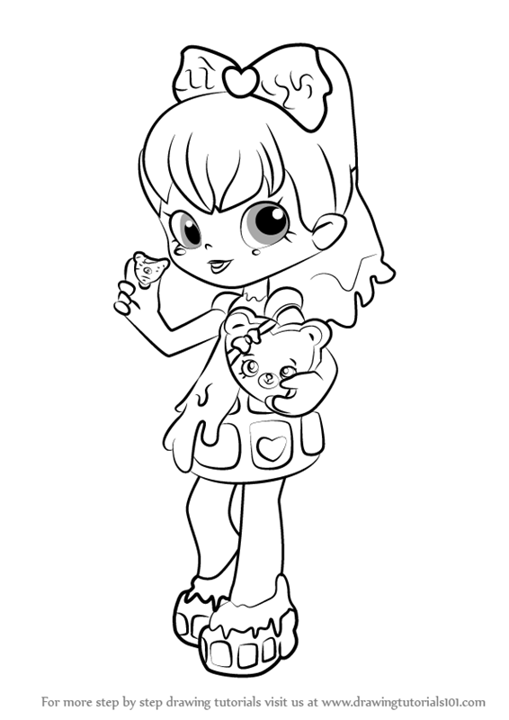 Shopkins Shoppies Coloring Pages at GetDrawings | Free download