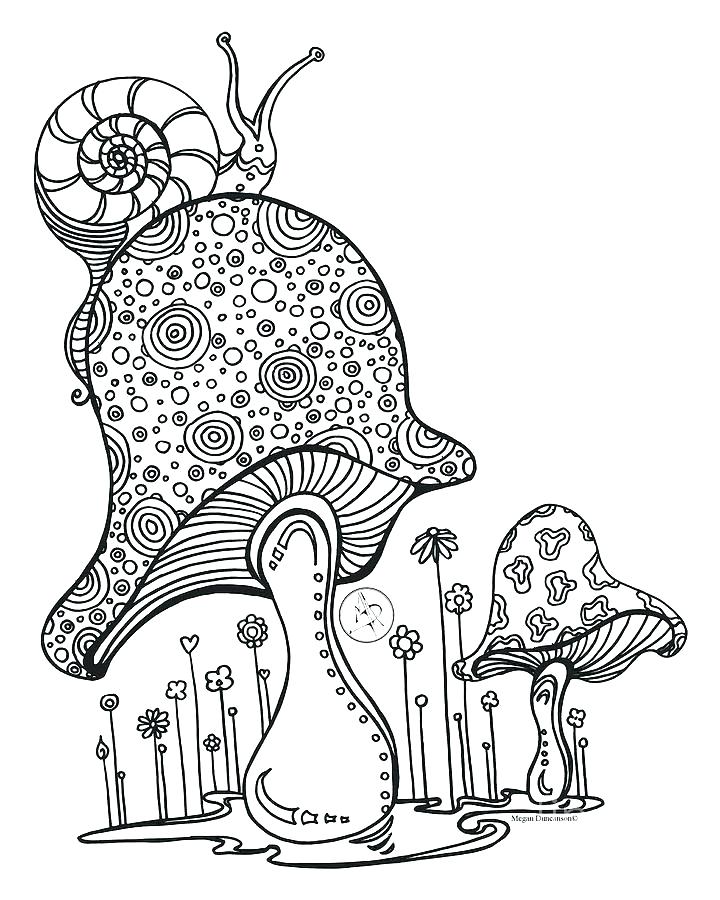 Shroom Coloring Pages at GetDrawings | Free download
