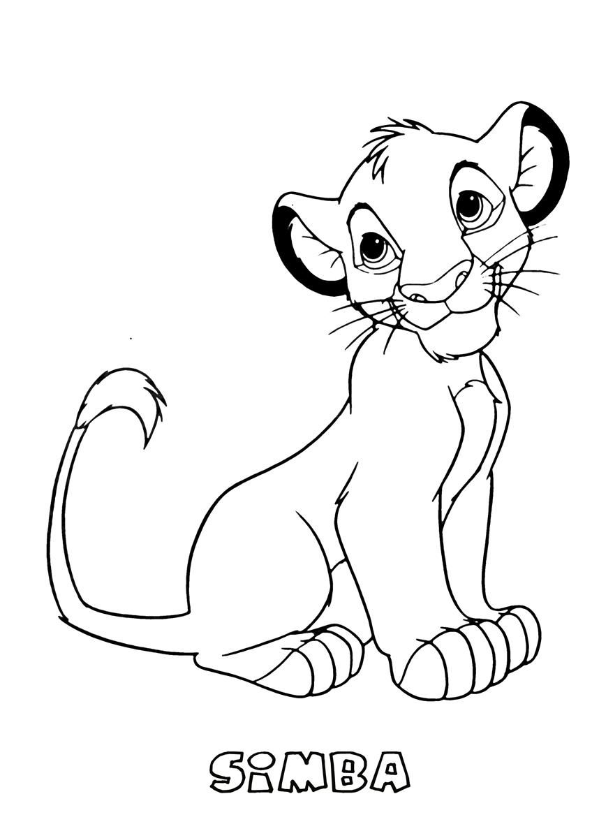 Featured image of post Simba Clipart Black And White
