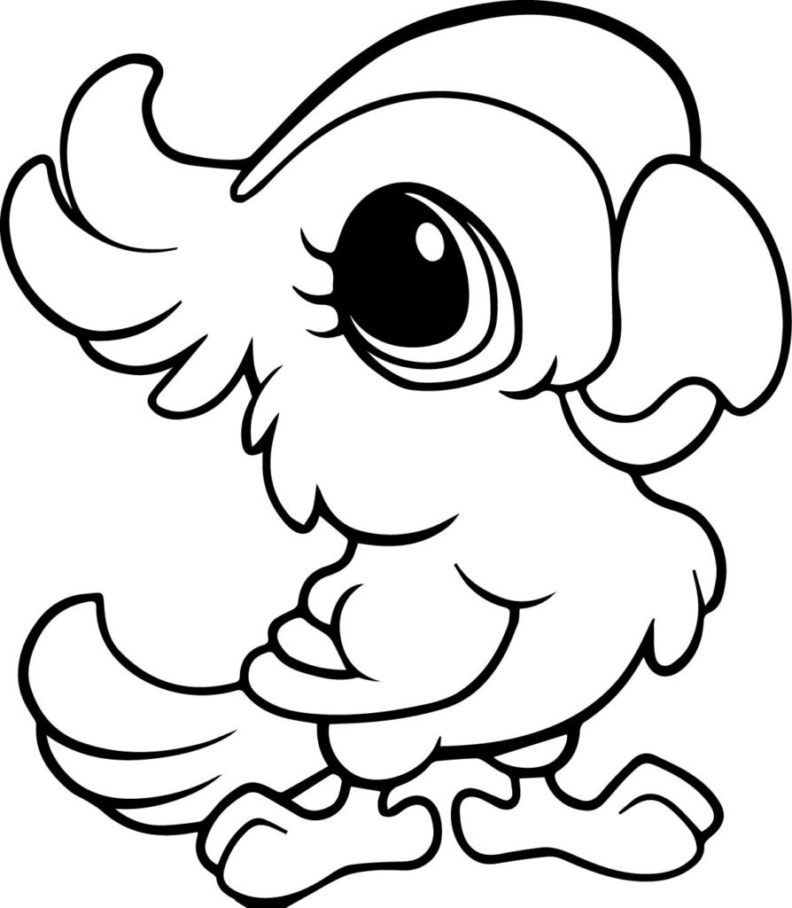 Simple Animal Coloring Pages at GetDrawings | Free download