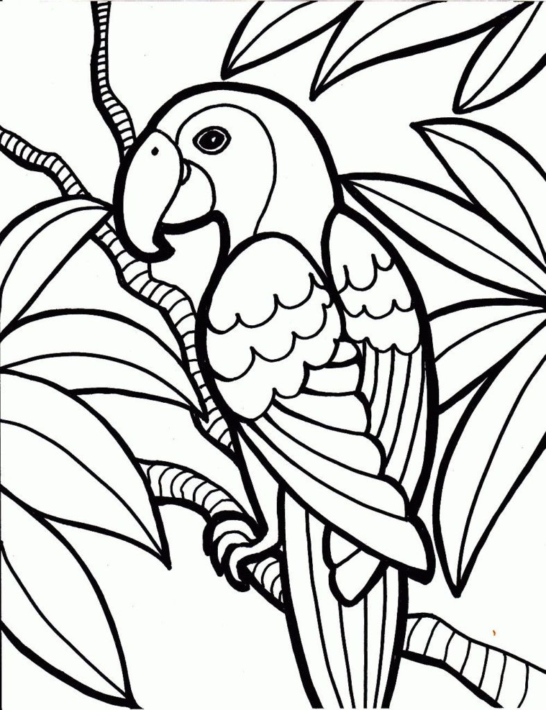 Simple Coloring Pages For Kids at GetDrawings | Free download