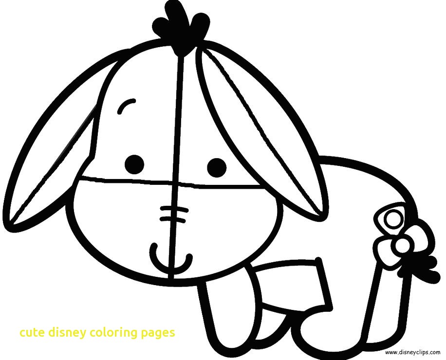 Cute Disney Coloring Pages Easy - annialexandra