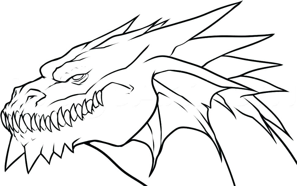 970x607 Coloring Pages Dragons Minimalist Coloring Pages Of Dragons.