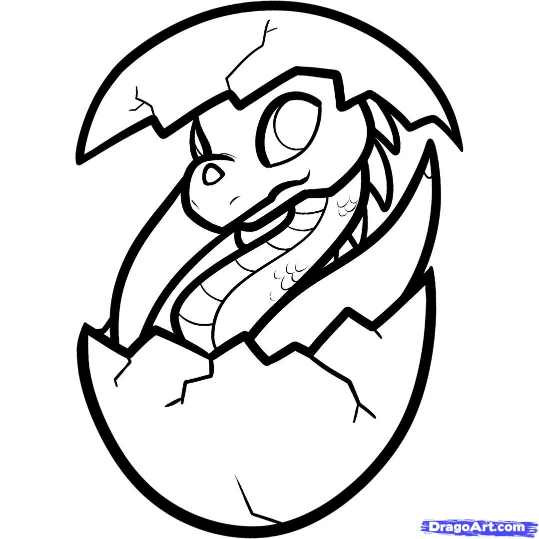 Simple Dragon Coloring Pages at GetDrawings | Free download