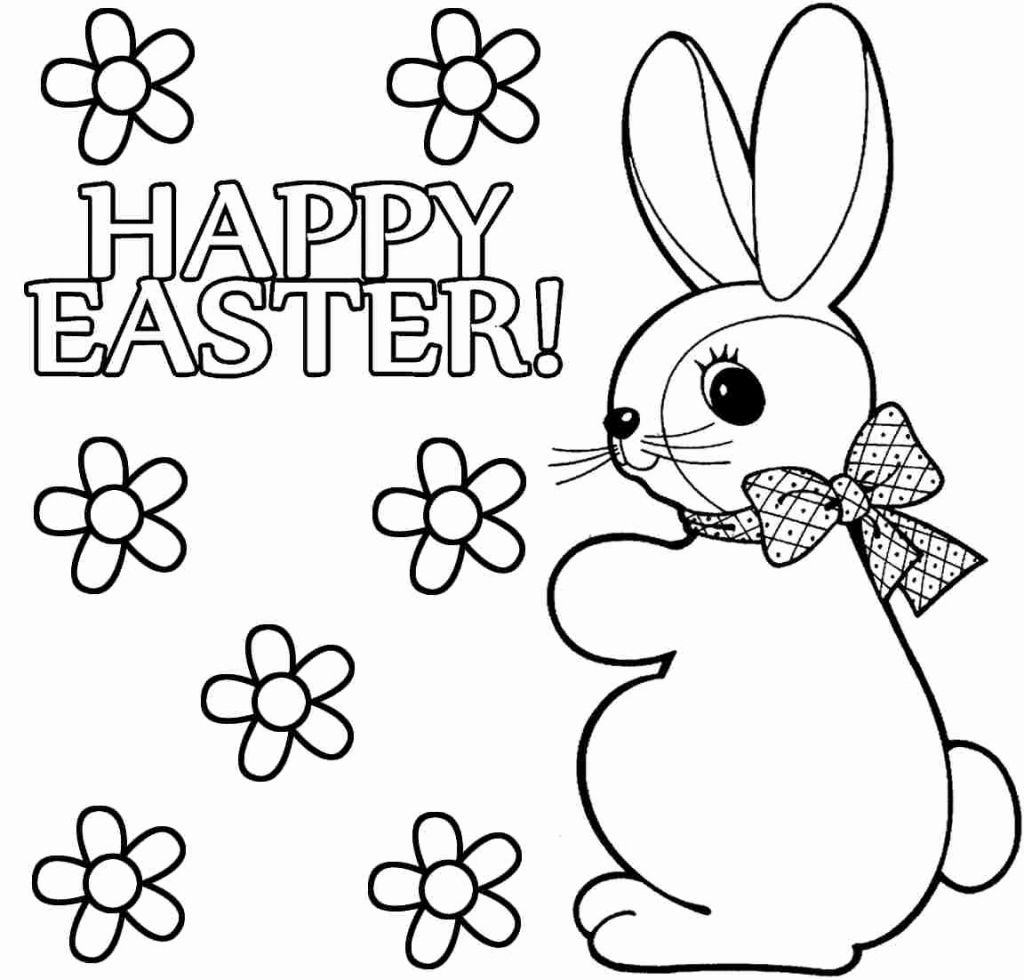 Simple Easter Coloring Pages At GetDrawings Free Download