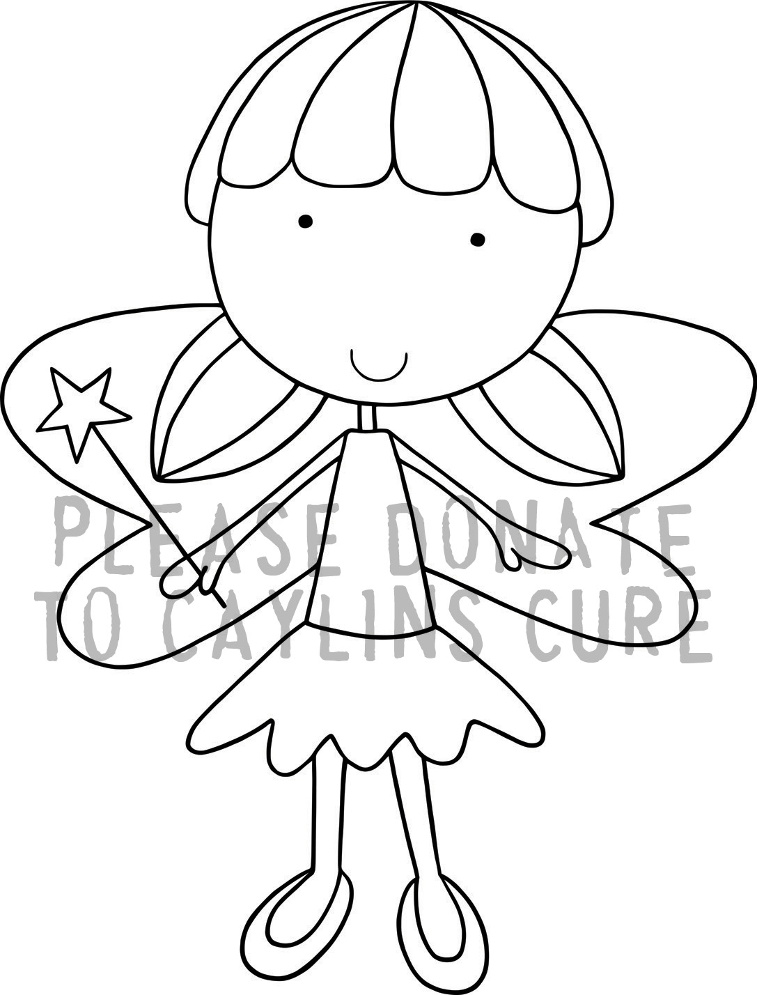 Simple Fairy Silhouette at GetDrawings Free download