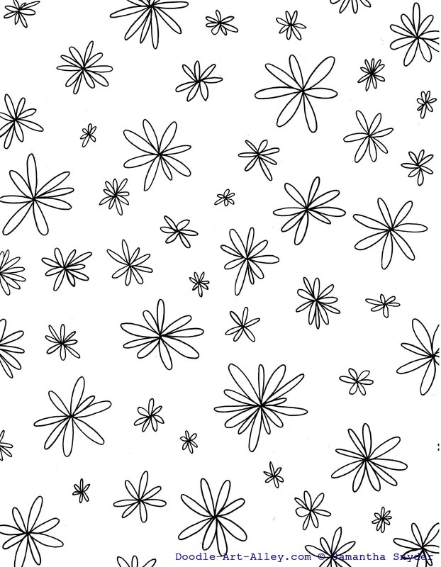 Small Flower Coloring Pages at GetDrawings | Free download