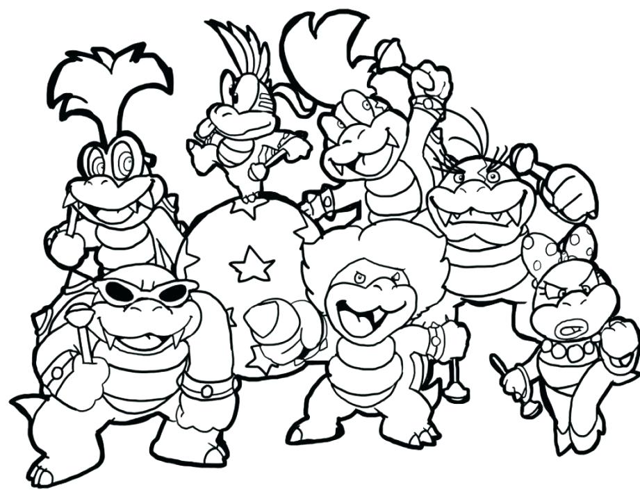 Smash Bros Coloring Pages At Getdrawings | Free Download