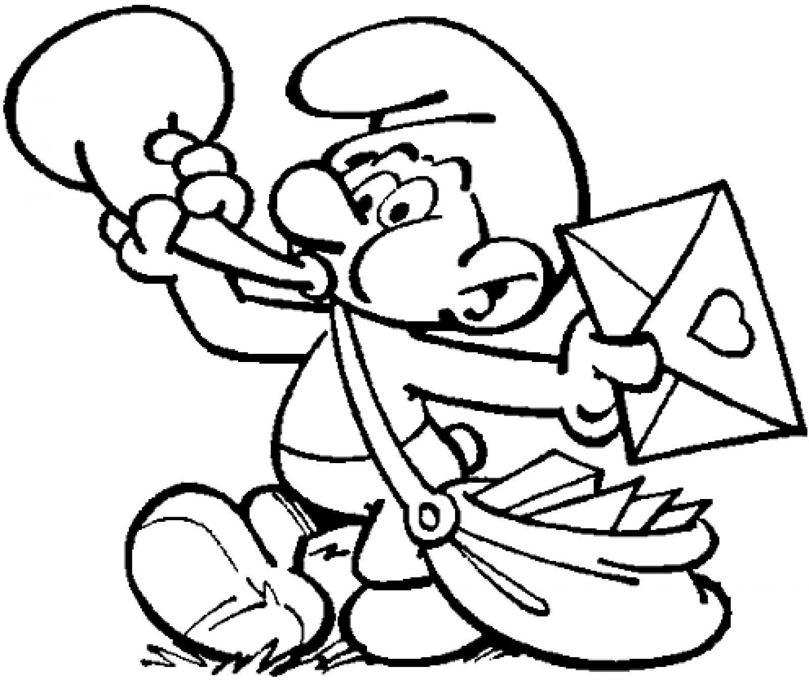 Smurfette Coloring Pages To Print at GetDrawings | Free download