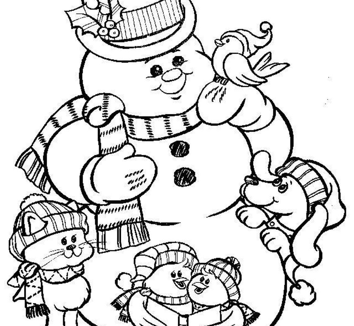 snowman-coloring-pages-at-getdrawings-free-download