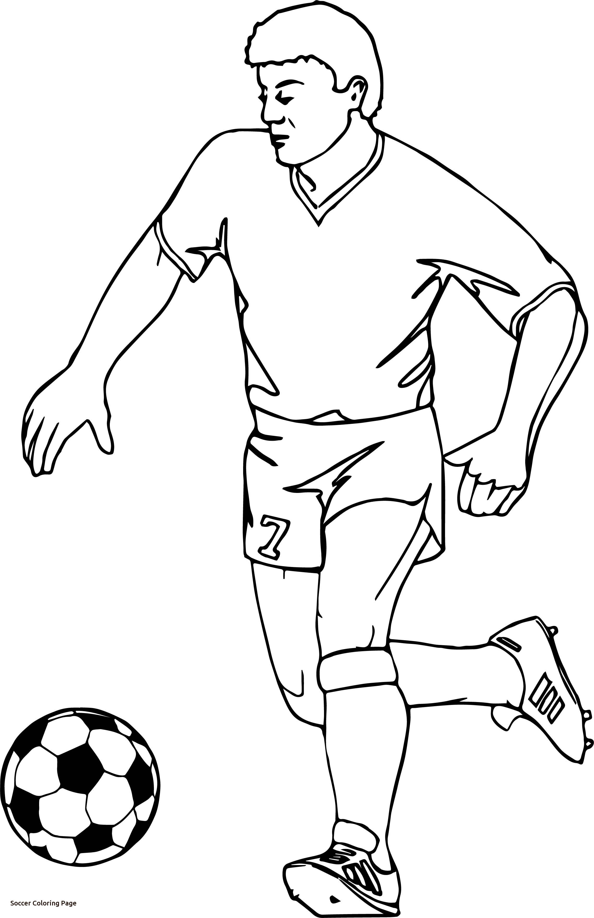 Free Printable Soccer Player Clipart