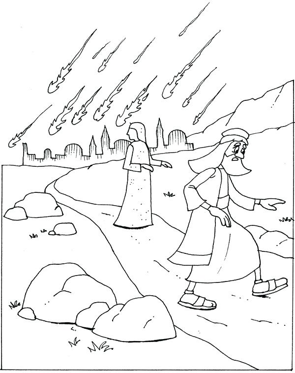 Sodom And Gomorrah Coloring Pages At Getdrawings Free Download