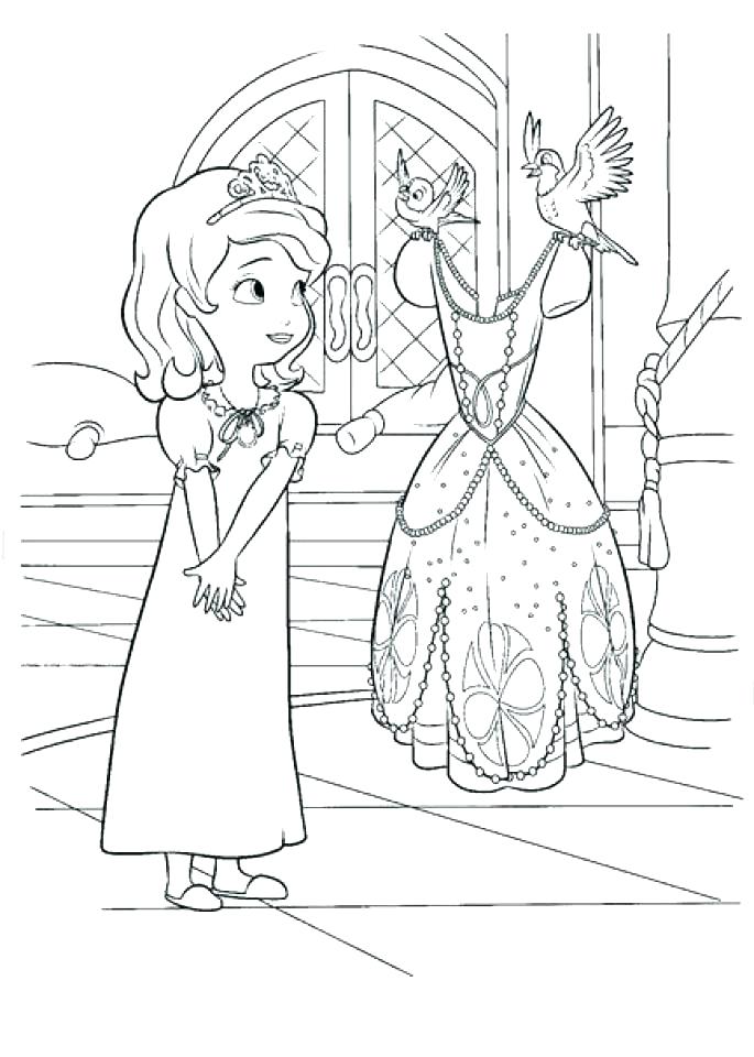 Sofia The First Coloring Pages Pdf at GetDrawings | Free download