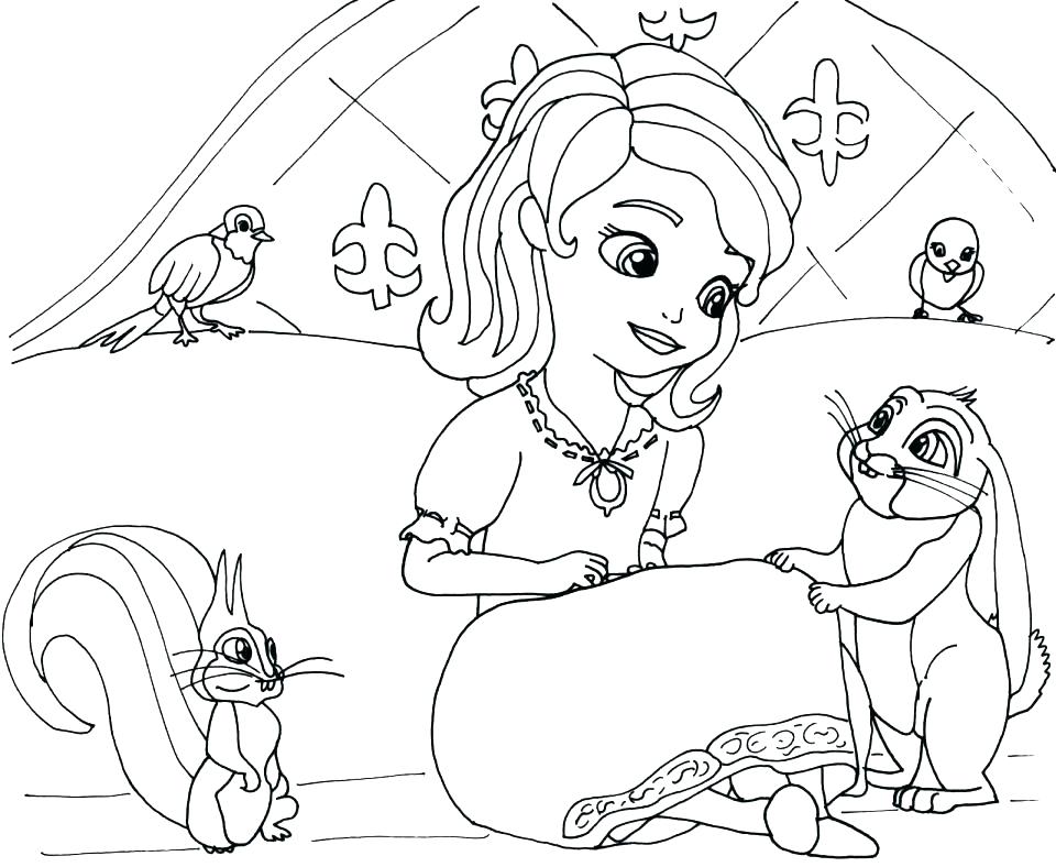 Sofia The First Mermaid Coloring Pages at GetDrawings | Free download