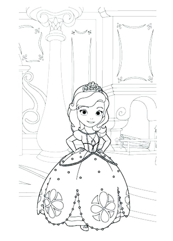 Sofia The First Mermaid Coloring Pages at GetDrawings | Free download
