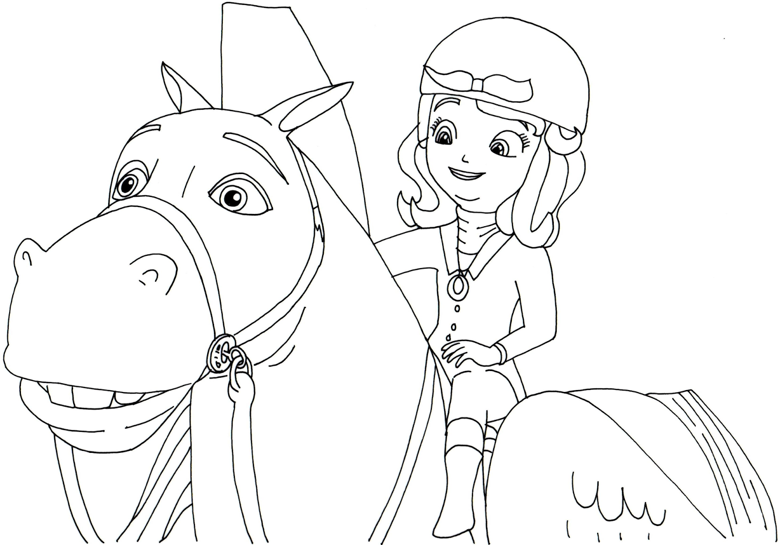 Sofia The First Printable Coloring Pages at GetDrawings | Free download