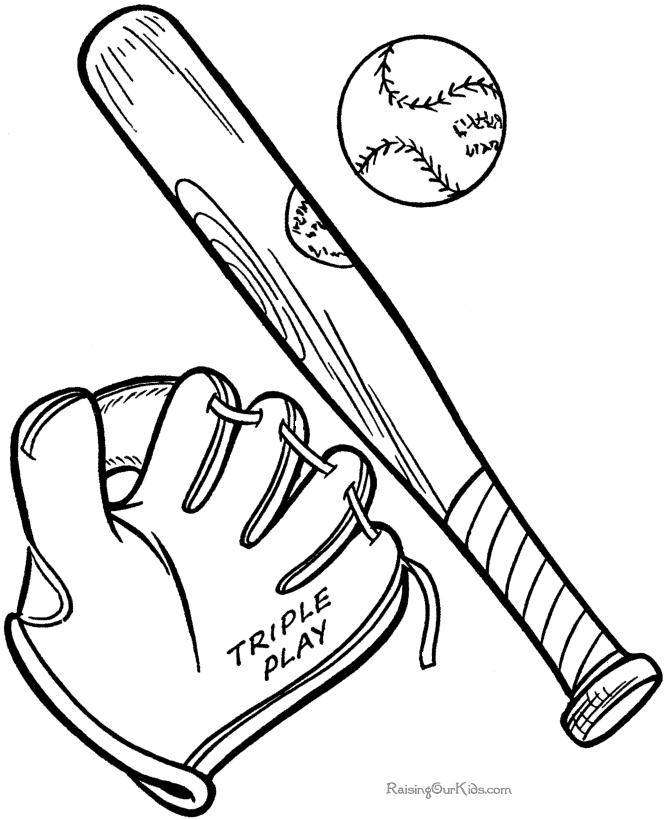 Softball Coloring Pages To Print At GetDrawings Free Download