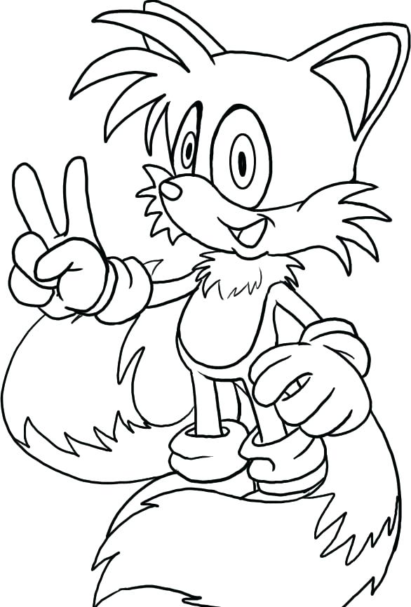 Sonic Coloring Pages Free Printable at GetDrawings | Free download