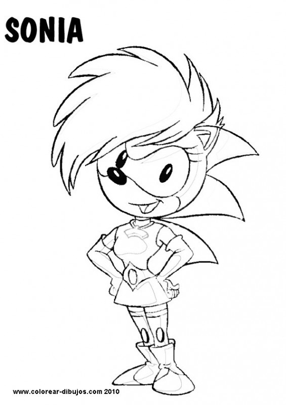 Sonic Underground Coloring Pages At Getdrawings Free Download