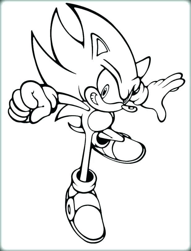 Sonic Unleashed Coloring Pages at GetDrawings | Free download