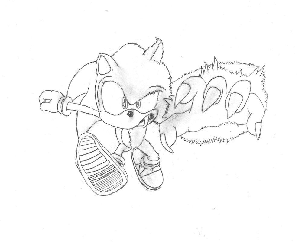 Sonic Unleashed Coloring Pages at GetDrawings | Free download