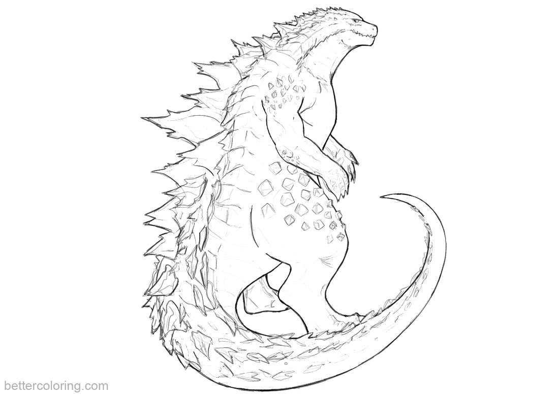 Featured image of post Spacegodzilla Realistic Godzilla Coloring Pages