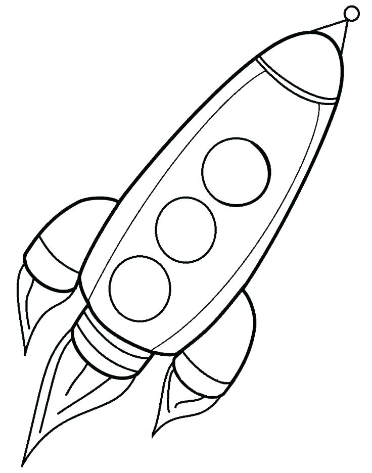 Space Rocket Coloring Page At GetDrawings Free Download