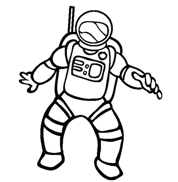 Spaceman Coloring Pages at GetDrawings | Free download