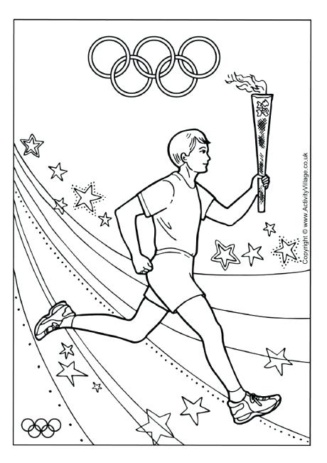 Special Olympics Coloring Pages at GetDrawings | Free download