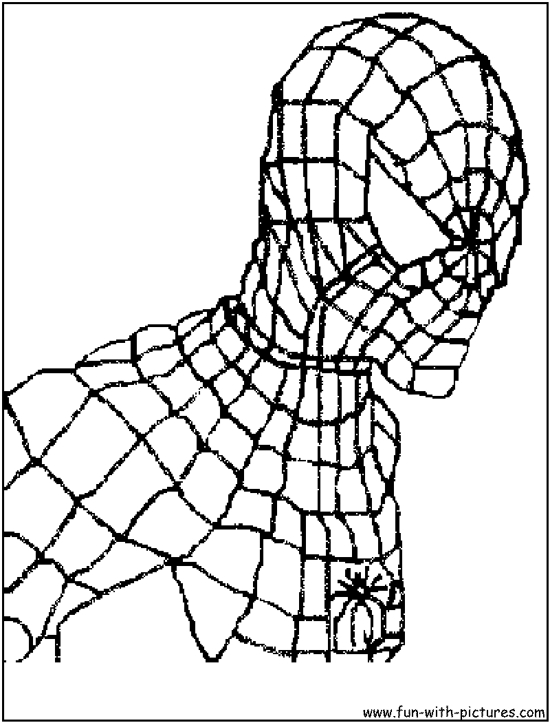 10 Spider-Man Face Coloring Pages to Print Now