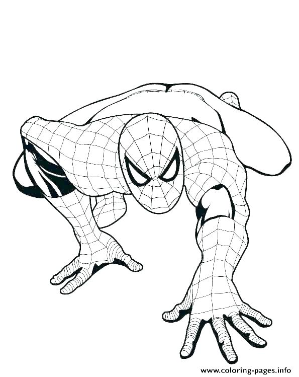 Spiderman Symbol Coloring Pages at GetDrawings | Free download