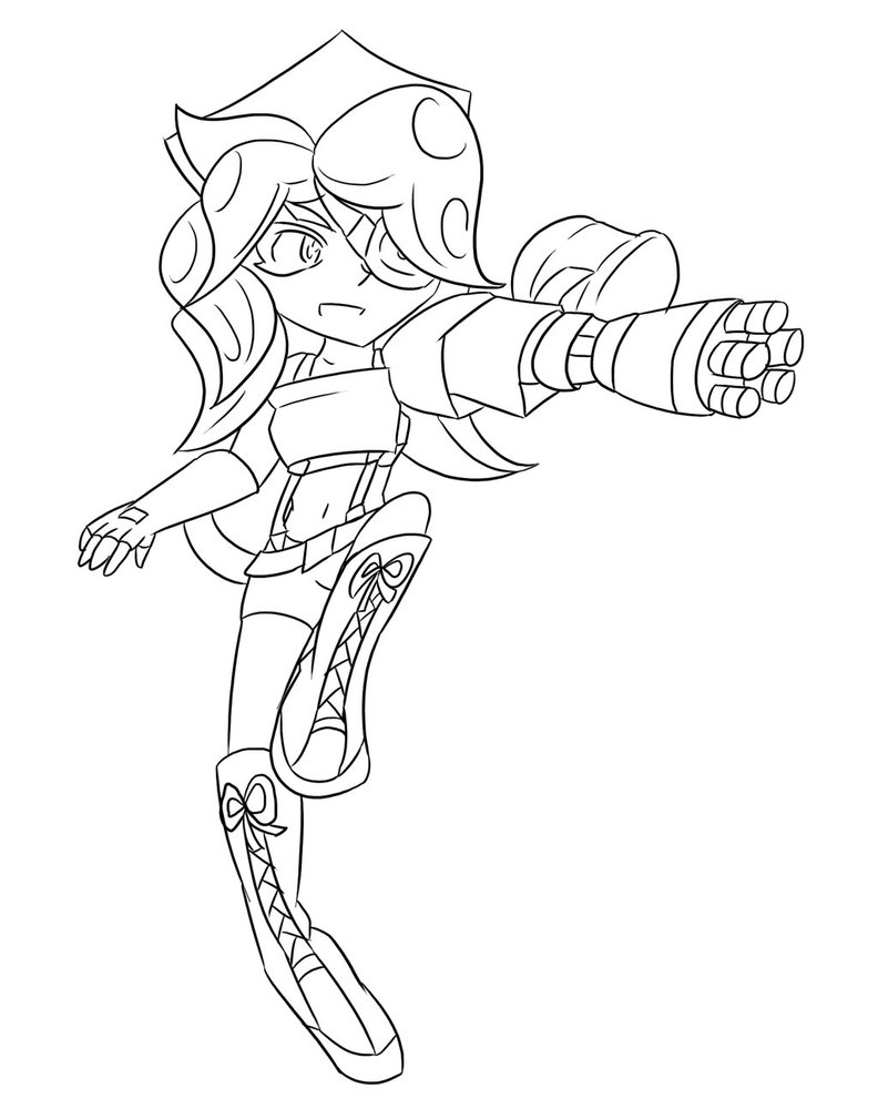 792x1009 New Splatoon Coloring Pages Octolings Design Great Collection.