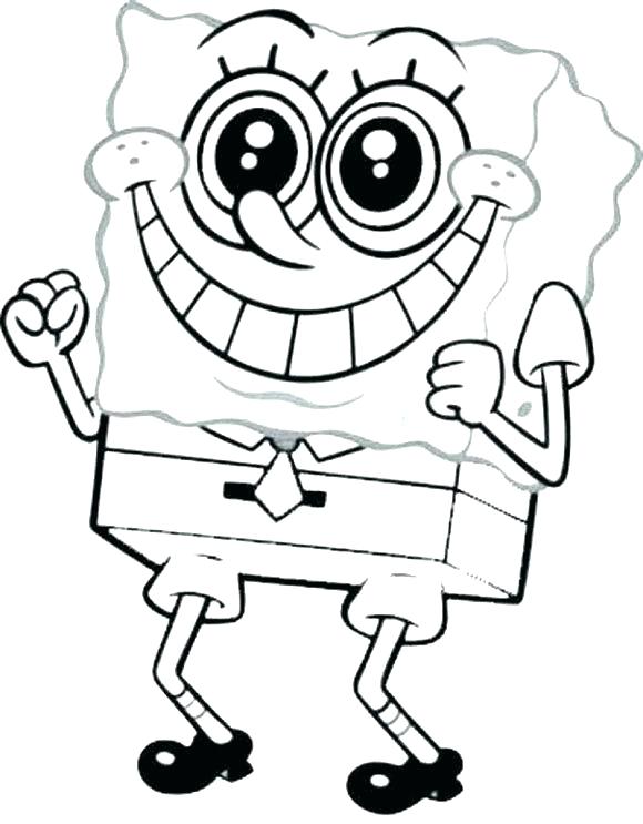 Free Printable Spongebob Squarepants Coloring Pages For Kids