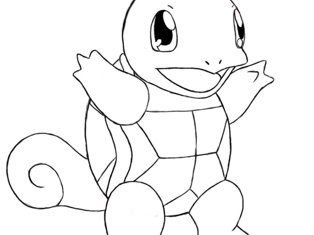 1024x768 Creative Design Squirtle Coloring Page Httpcoloringscosquirtle.