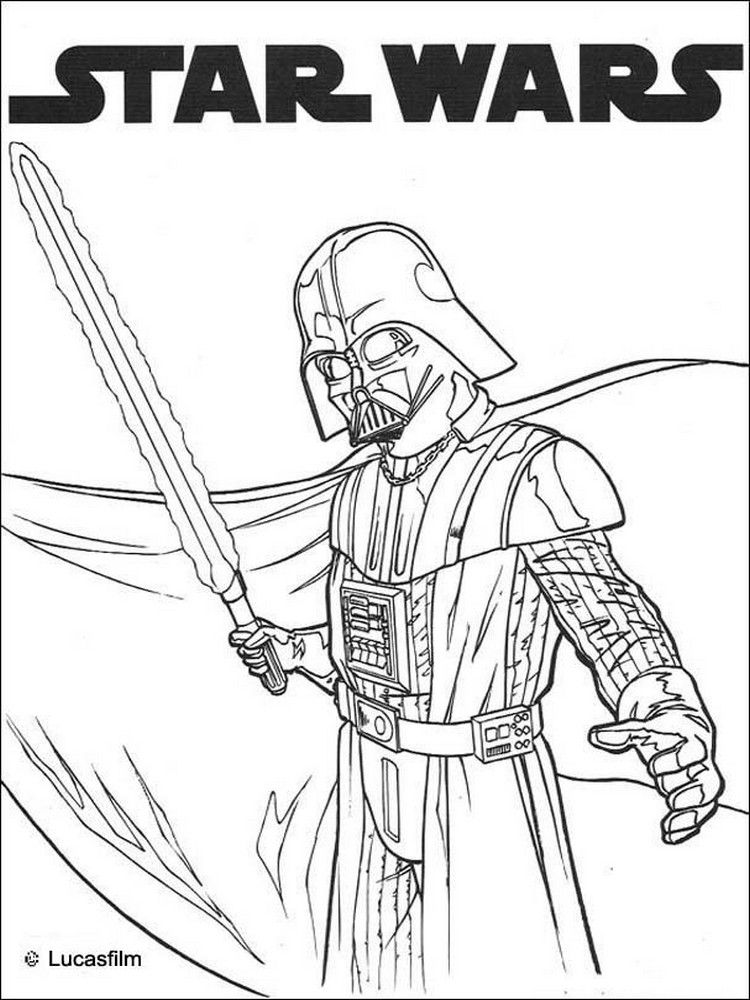 Star Wars Birthday Coloring Pages at GetDrawings | Free download