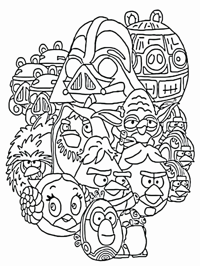 Star Wars Halloween Coloring Pages at GetDrawings | Free download