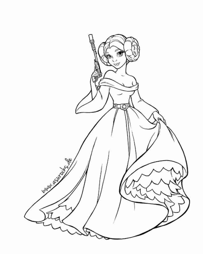 Star Wars Padme Coloring Pages At Getdrawings Free Download