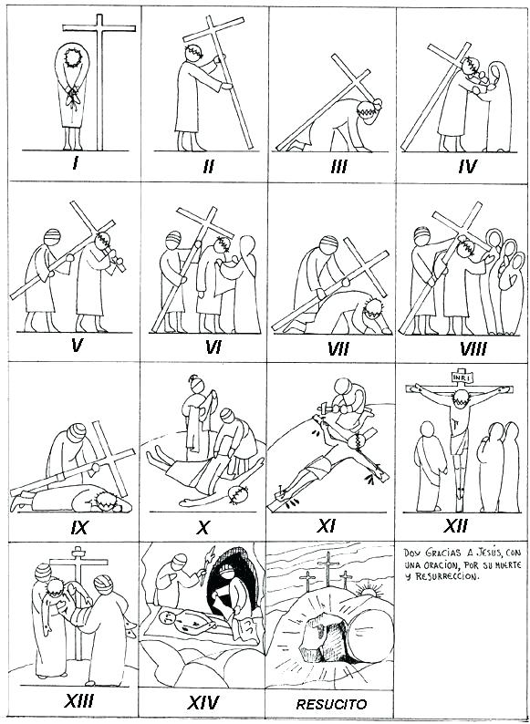 Stations Of The Cross Coloring Pages at GetDrawings Free download