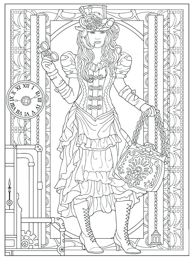 Steampunk Coloring Pages at GetDrawings Free download