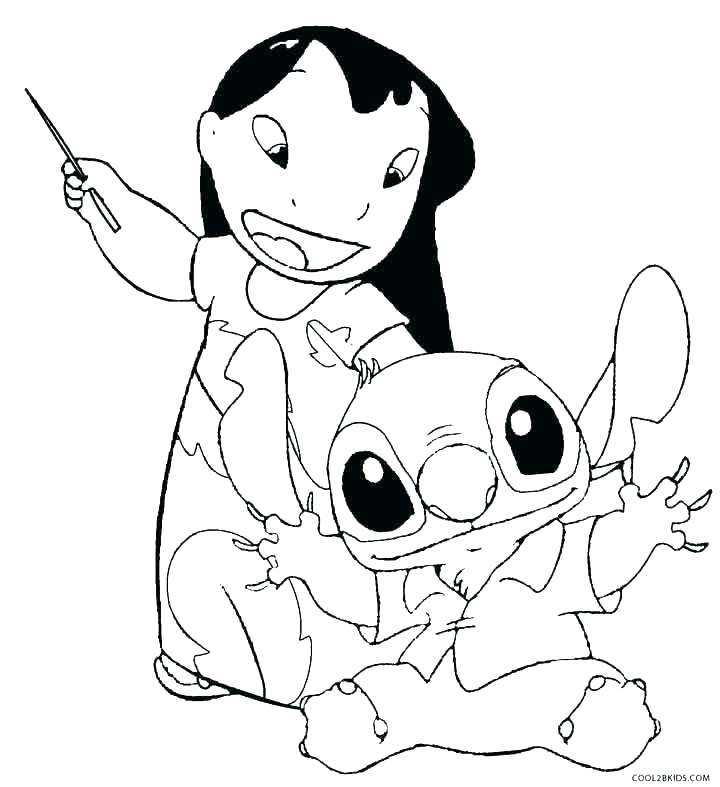 Stitch And Angel Coloring Pages at GetDrawings | Free download