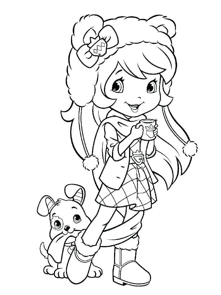 Strawberry Shortcake Coloring Pages at GetDrawings   Free download