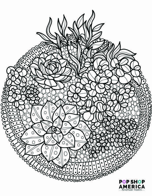 The Best Free Succulent Coloring Page Images Download From 32 Free Coloring Pages Of Succulent At Getdrawings