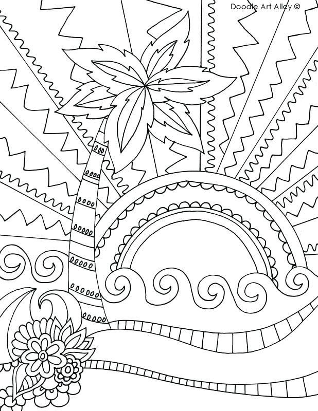 Summer Coloring Pages Pdf at GetDrawings | Free download