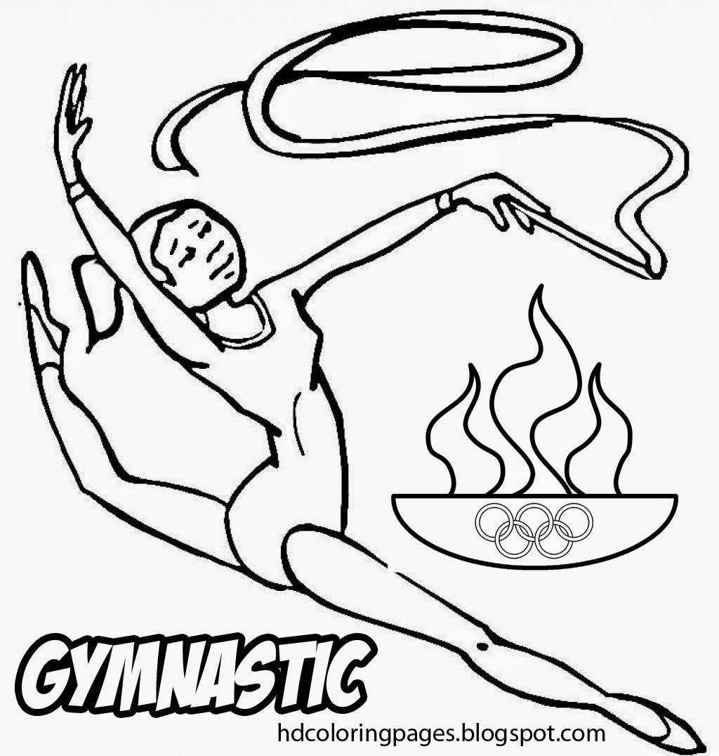 Summer Olympics Coloring Pages At Getdrawings Free Download