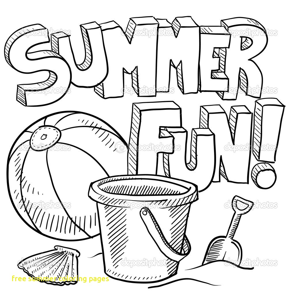Summertime Coloring Pages at GetDrawings | Free download